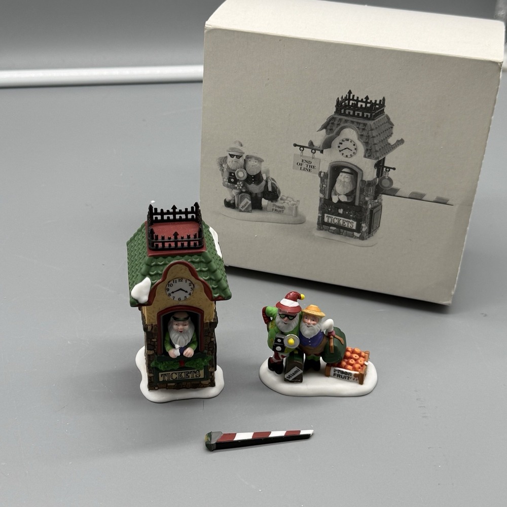 Department 56 North Pole Series "End Of The Line" #56370 Read